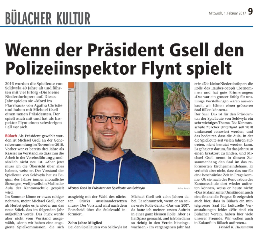 Unterland Zeitung Michi