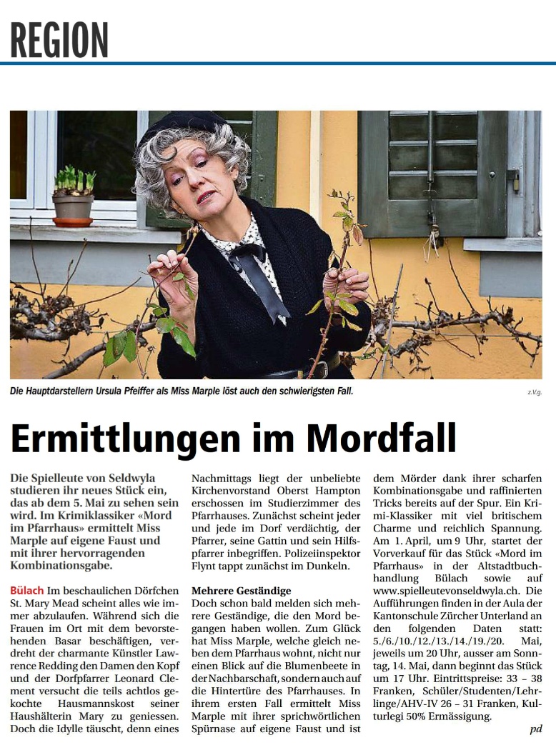 Unterland Zeitung Ursi